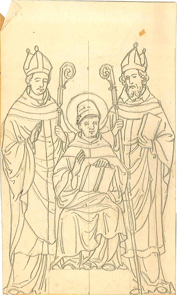 Design for Three Saints by Kunstwerkplaatsen Cuypers & Co. Cuypershuis 0682v