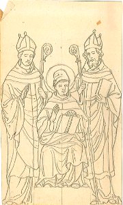Design for Three Saints by Kunstwerkplaatsen Cuypers & Co. Cuypershuis 0682v