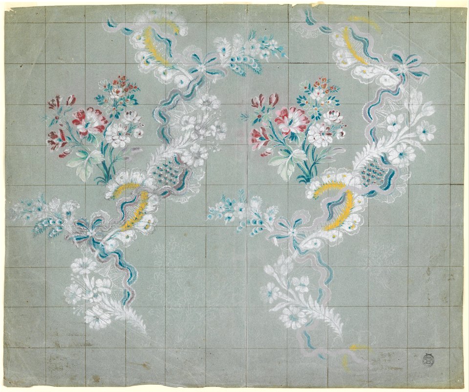 Design for a Silk Brocade - Google Art Project