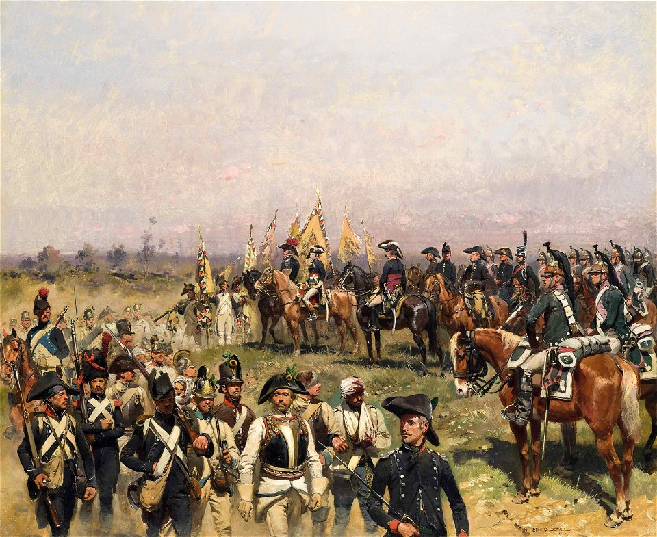 Detaille Bonaparte in Italy 1797
