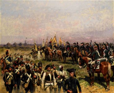 Detaille Bonaparte in Italy 1797