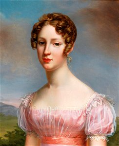 Desiree Galliot - Portrait of a lady, 1819