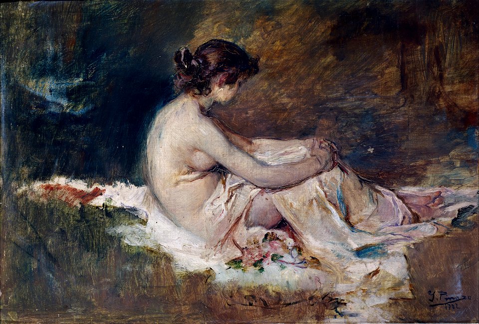 Desnudo de mujer (Pinazo)
