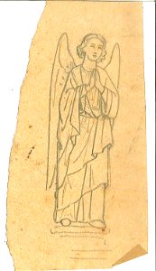 Design for an Angel by Kunstwerkplaatsen Cuypers & Co. Cuypershuis 0682g. Free illustration for personal and commercial use.