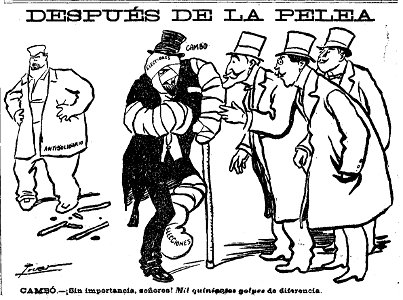 Después de la pelea, de Tovar, El Liberal, 22-12-1908