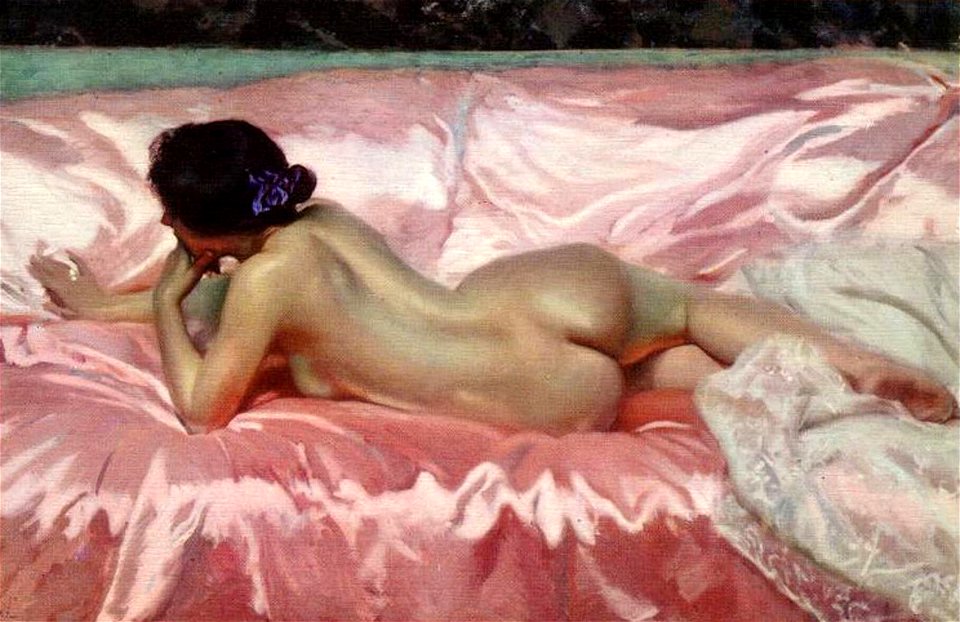 Desnudo de mujer - Joaquín Sorolla - 1902