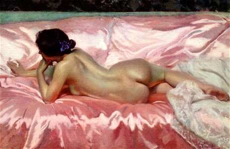 Desnudo de mujer - Joaquín Sorolla - 1902