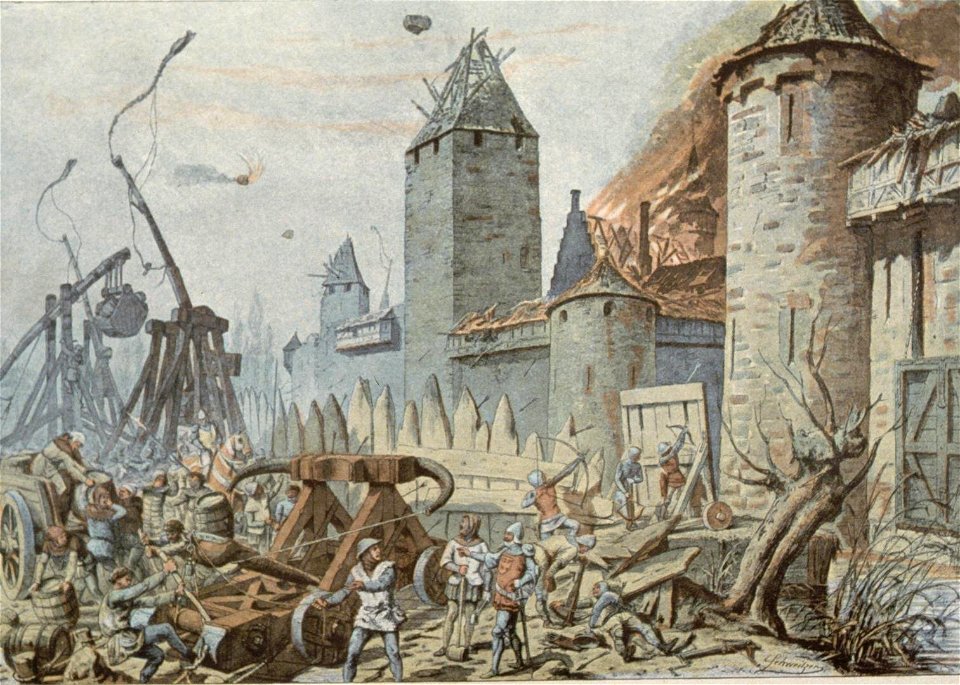 Destruction du château de Schwanau (1333)