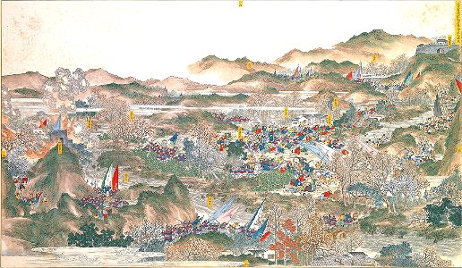 Destroying of the bandits' lairs at Tongcheng and other places