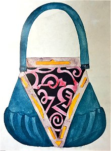 Design of Women Bag (Rozanova, 1917) 1