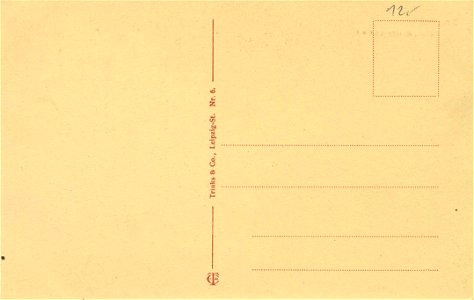 Detmold, Nordrhein-Westfalen - Fürstl. Residenzschloss (back) (Zeno Ansichtskarten)