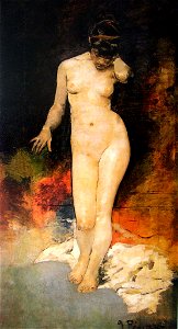 Desnudo de frente 2 Ignacio Pinazo
