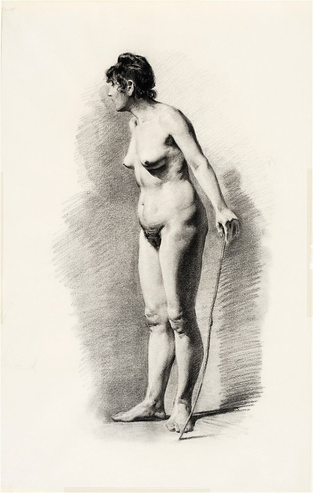 Desnudo femenino. Academia - Rafael Romero de Torres
