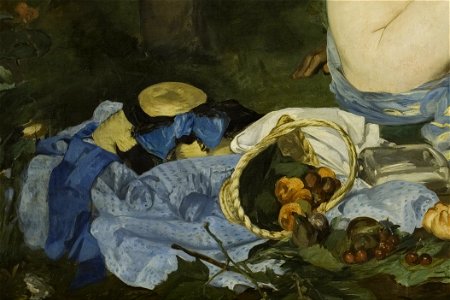 Detail from Edouard Manet - Luncheon on the Grass - Google Art Project