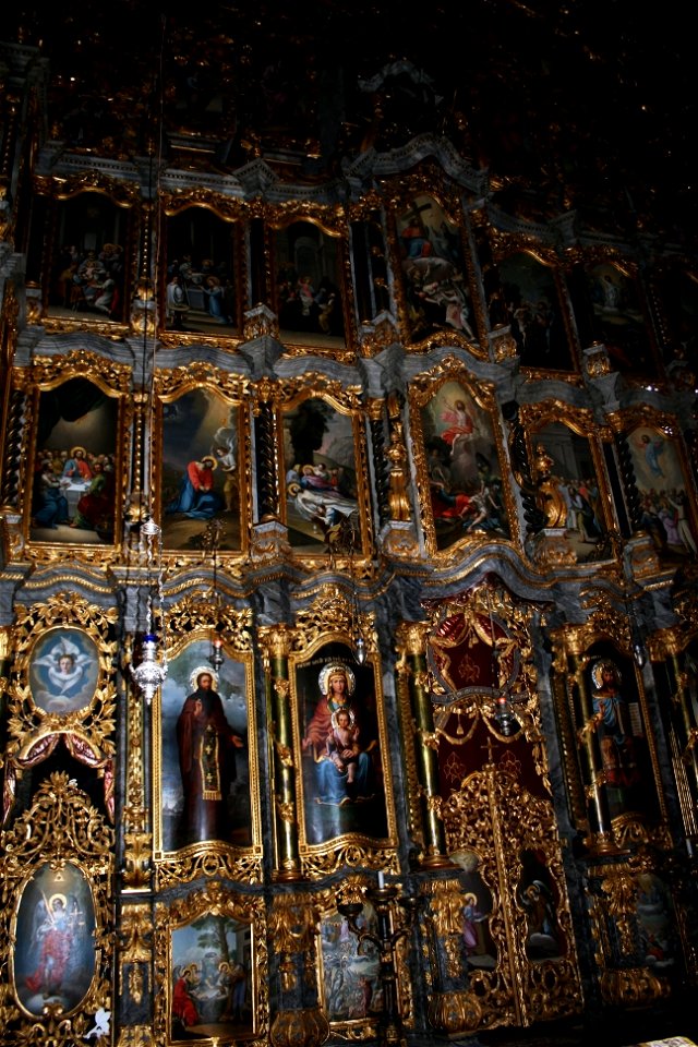 Detail of the iconostasion