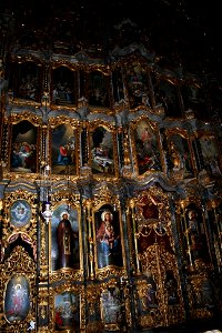 Detail of the iconostasion