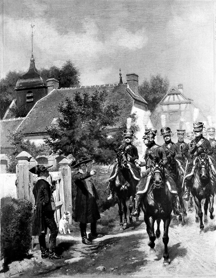 Detaille - Gendarmes d'Ordonnance
