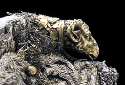 Detalj av bomsadel, Frankrike, 1673 - Livrustkammaren - 73021