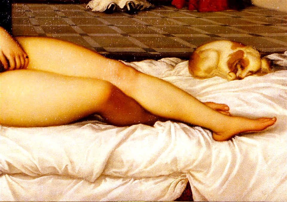Detail from Tiziano - Venere di Urbino - Google Art Project