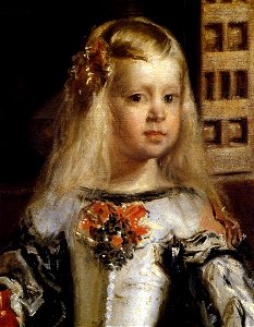 Detail of Margarita in Las Meninas, by Diego Velázquez