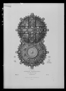 Detalj Monomach-riksäpplet ur Drevnosti rossijskago... Moskwa 1851, vol. 2 - Livrustkammaren - 35896