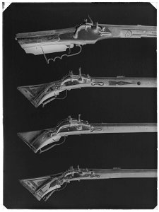 Detalj snapplåslodbössor - Livrustkammaren - 17127-negative