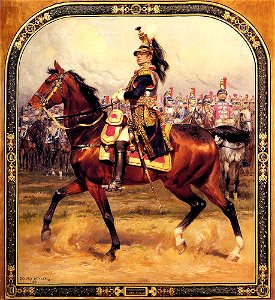 Detaille - Le General d'Hautpoul a Cheval
