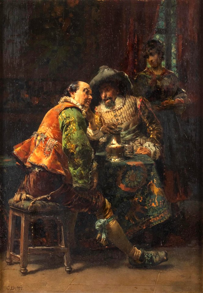 A Conversation by Cesare Auguste Detti