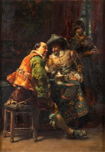 A Conversation by Cesare Auguste Detti