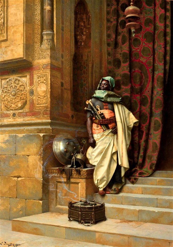The Palace Guard by Ludwig Deutsch, 1900
