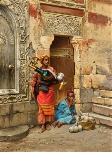 The Water Seller by Ludwig Deutsch