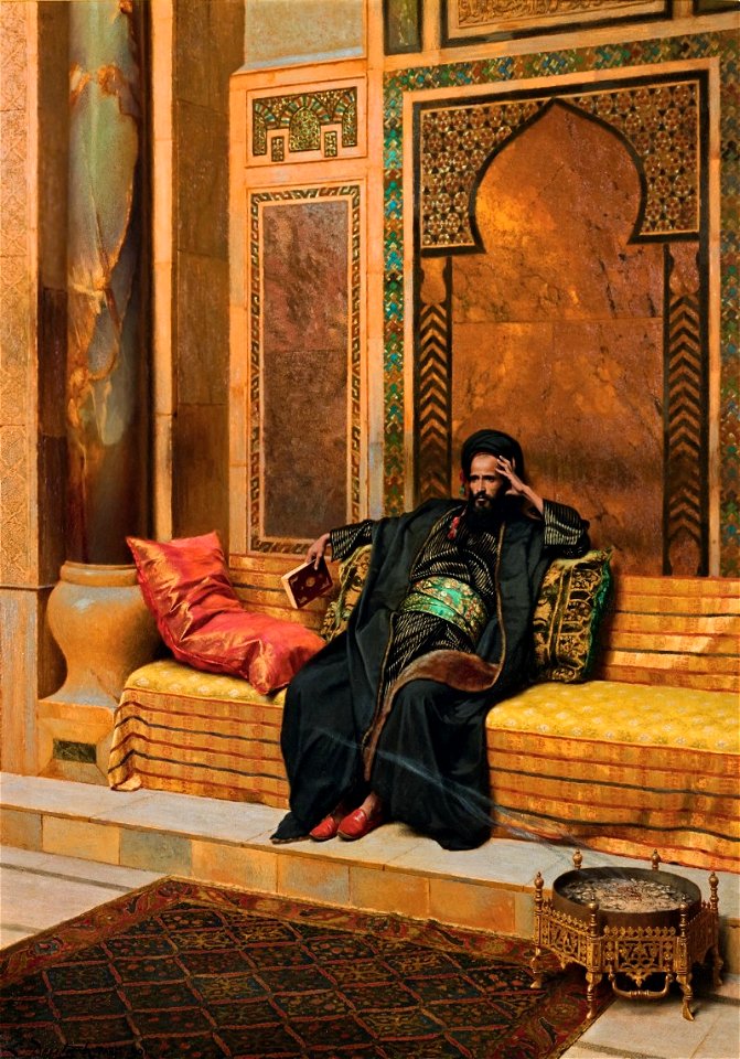 The Scholar by Ludwig Deutsch, 1901