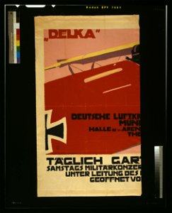 Deutsche Luftkriegsbeute Ausstellung, München, 1918 - J.U. Engelhard. LCCN2004665870. Free illustration for personal and commercial use.