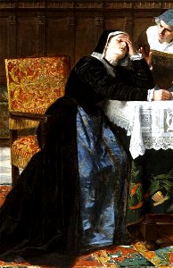 Detalle de Doña María Pacheco después de Villalar (Museo del Prado) (cropped)