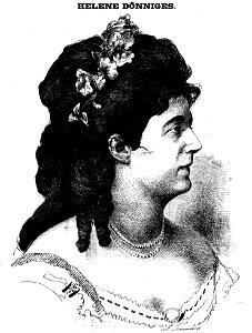 Helene Doenniges 1872 Klic. Free illustration for personal and commercial use.