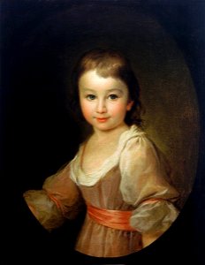 Dmitry Levitzky - Portrait of Praskovia Artemevna Vorontsov