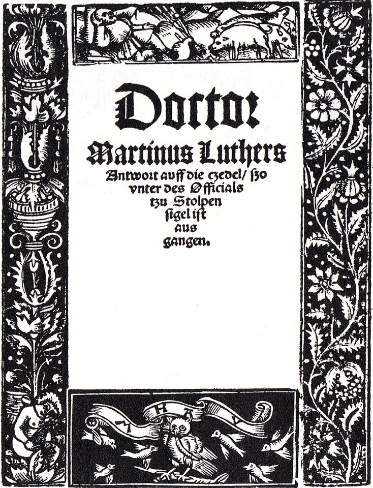 Doctor Martinus Luthers Antwort