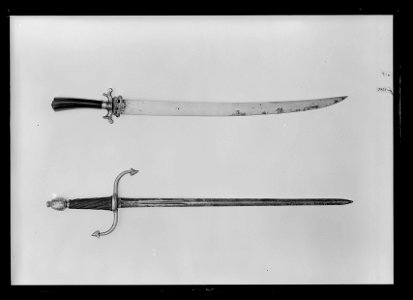 Dolk, hirschfängare 5193 - Livrustkammaren - 26155