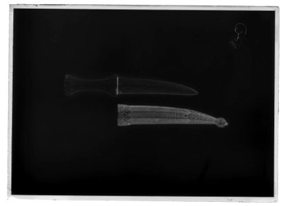 Dolk, jambyiah, Turkiet, 1600-tal - Livrustkammaren - 498-negative