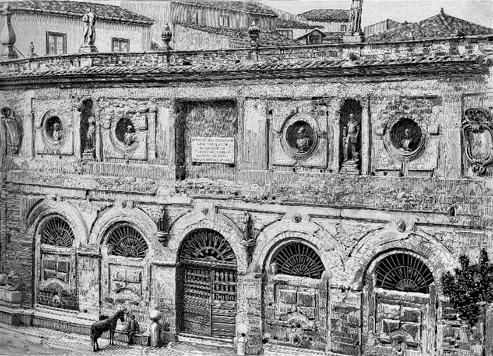 Dogana di Avellino (xilografia)