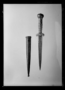 Dolk, Persien, 1500-talets slut, den s.k. Lammska dolken - Livrustkammaren - 68954