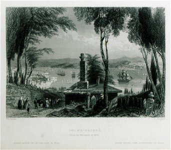 Dolma-Batchè (From the Necropolis of Pera) - Pardoe Julia - 1838