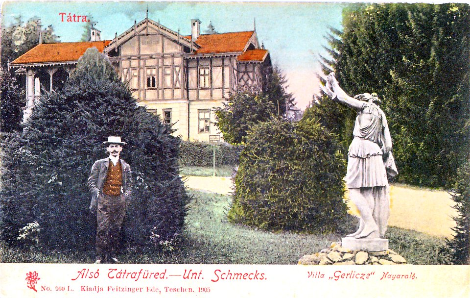 Dolný Smokovec, vila Hrdlička 1905