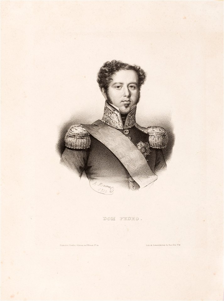 Dom Pedro, da Coleção Brasiliana Iconográfica