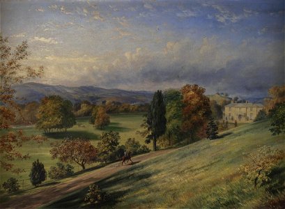 Dolerw house and gardens