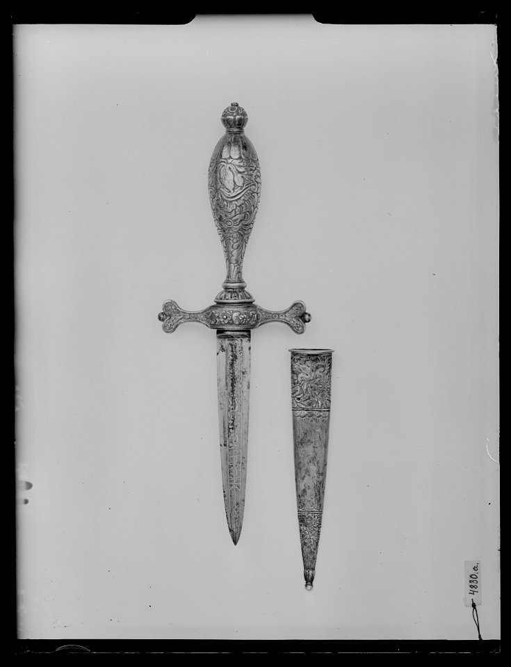 Dolk - klinga Osmanska riket - Livrustkammaren - 36453