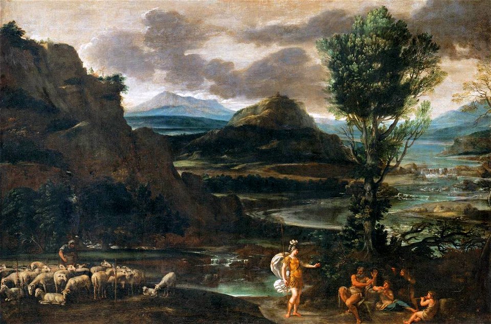 Domenichino - Erminia among the Shepherds - WGA06393