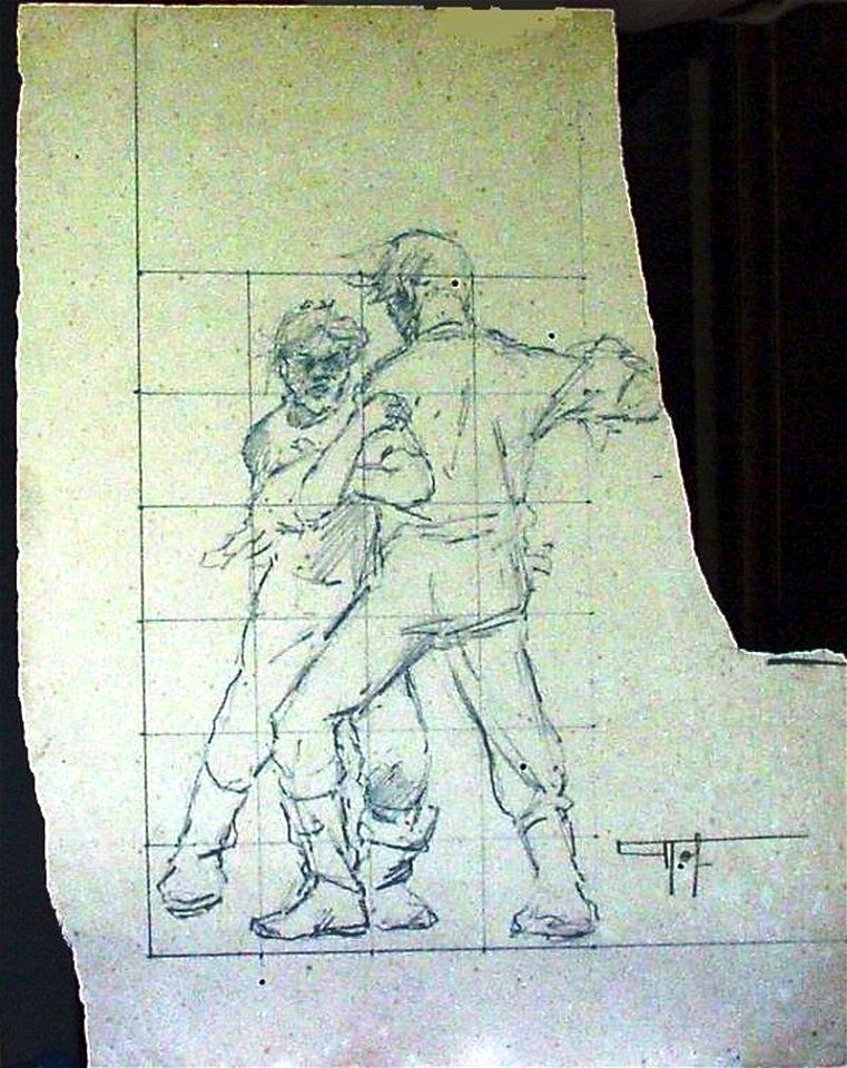 Dois Homens Lutando (MAP)