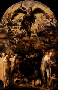Domenico Beccafumi - Fall of the Rebel Angels - WGA01545