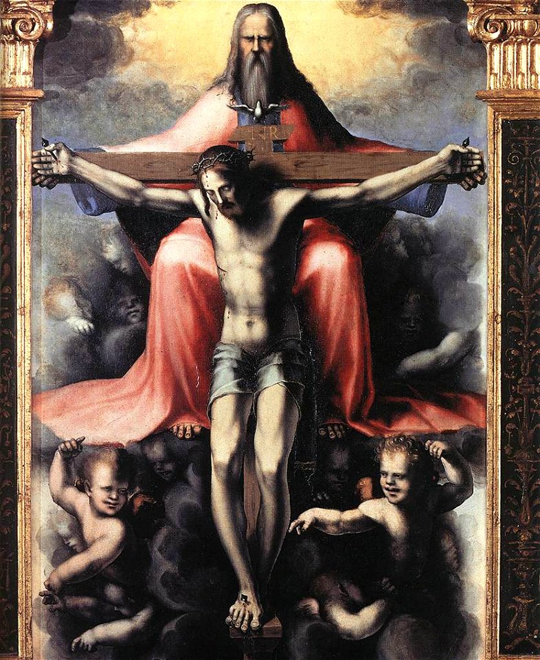 Domenico Beccafumi - Trinity (detail) - WGA01534